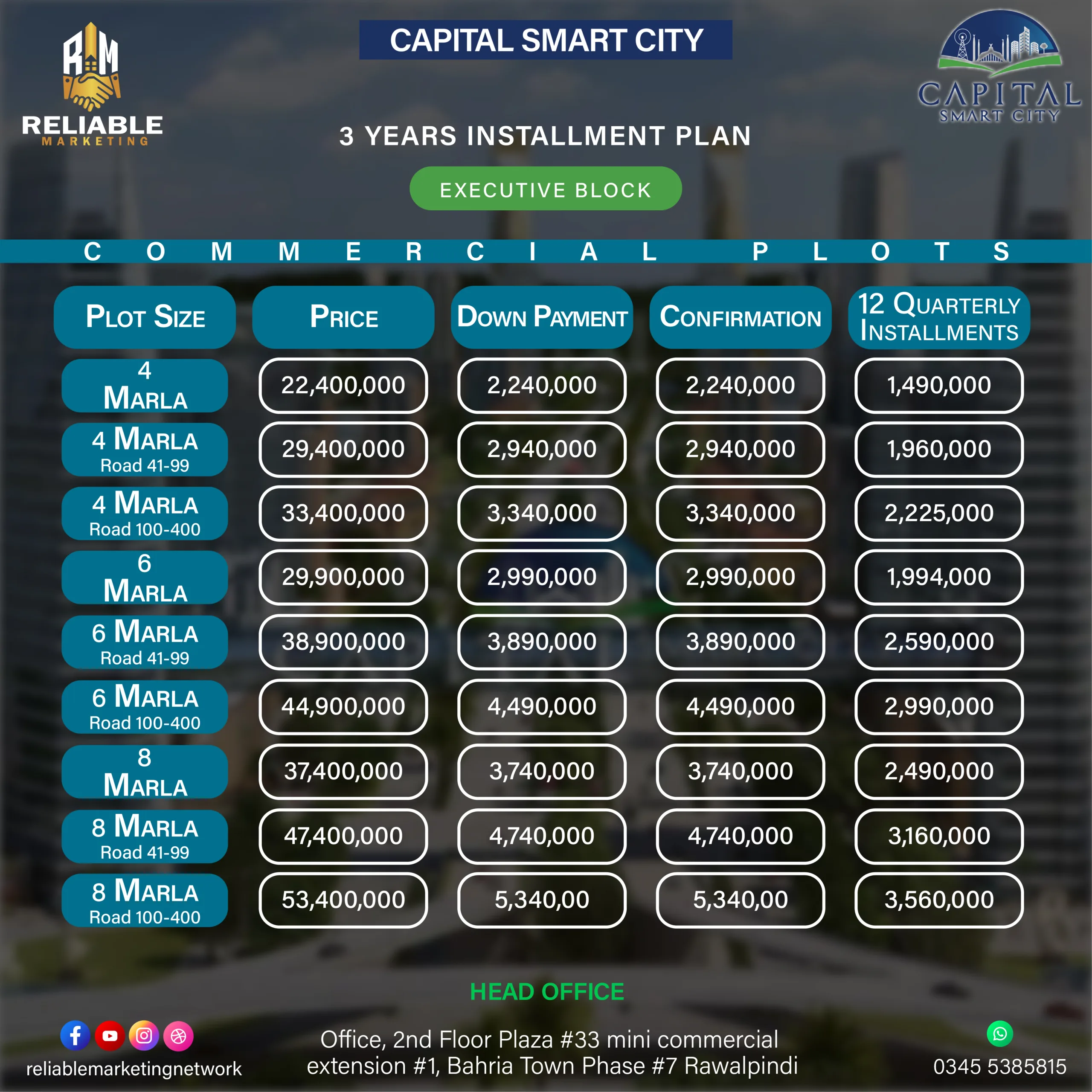 smart city-Executive Block